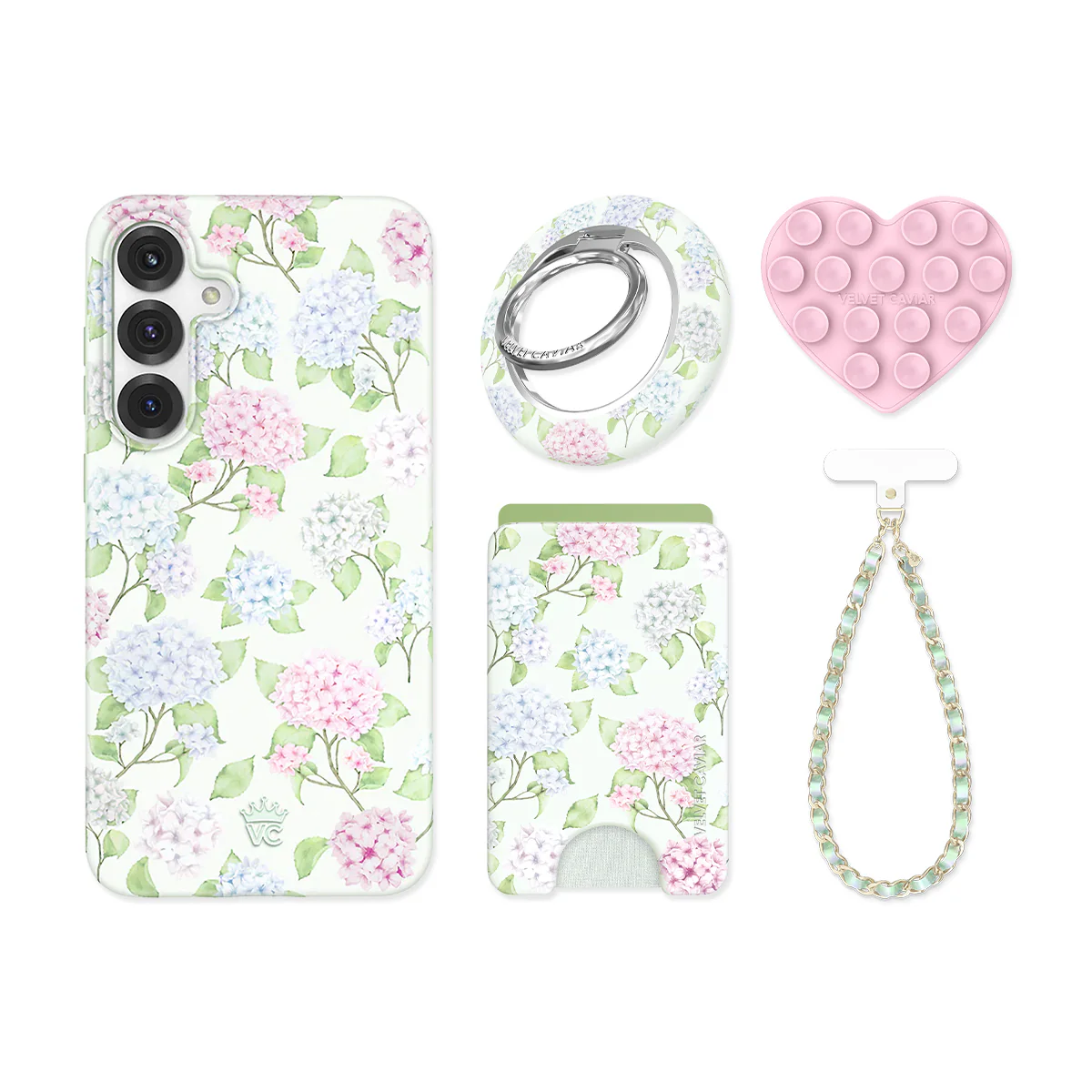 Hydrangea Floral Samsung Bundle Set - Image 4
