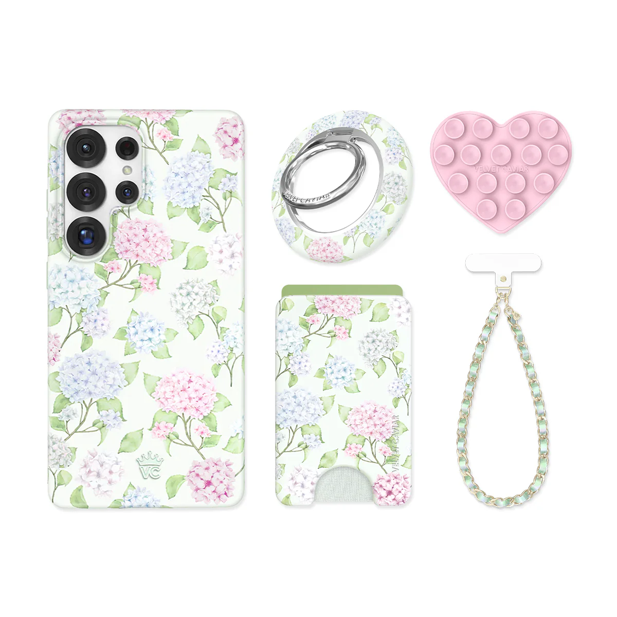 Hydrangea Floral Samsung Bundle Set - Image 6