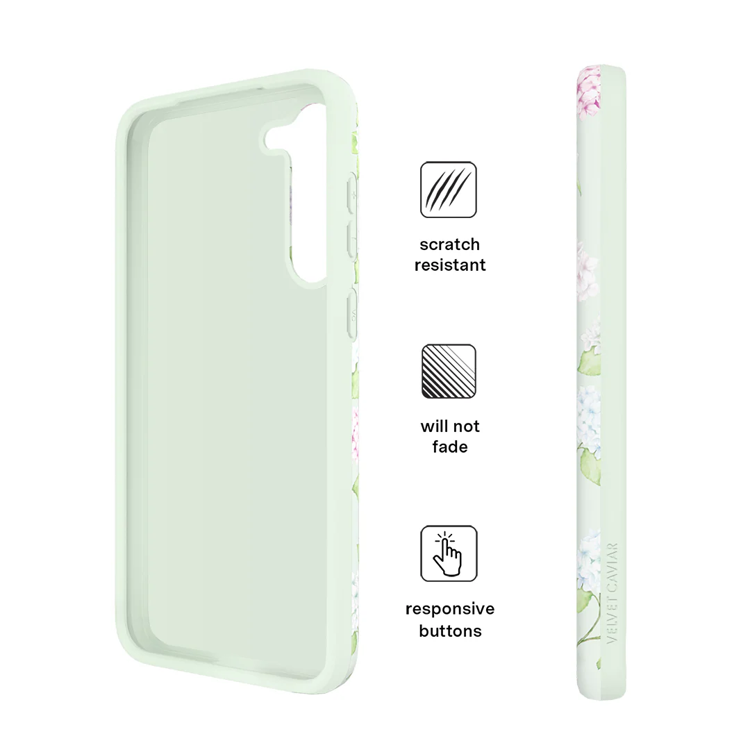 Hydrangea Floral Samsung Case - Image 35