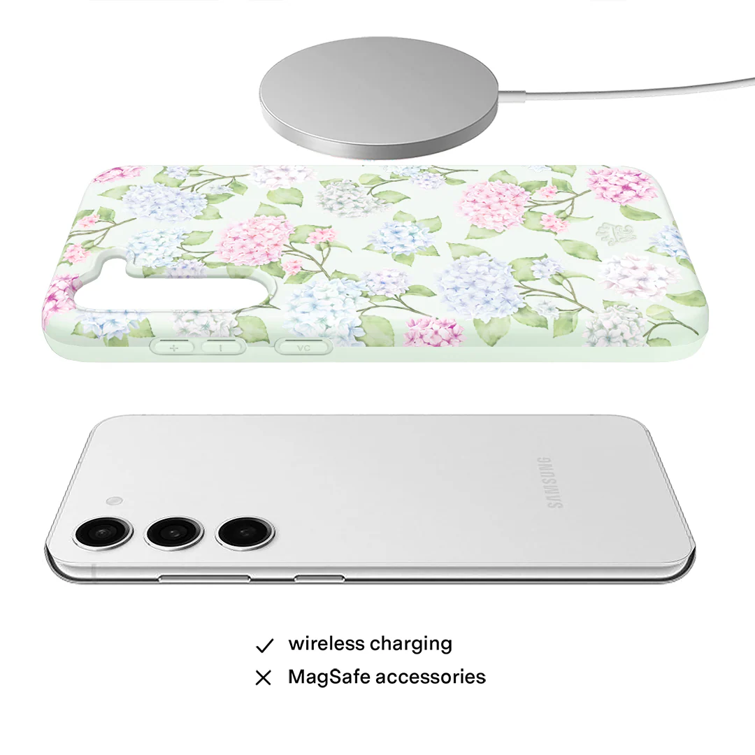Hydrangea Floral Samsung Case - Image 38
