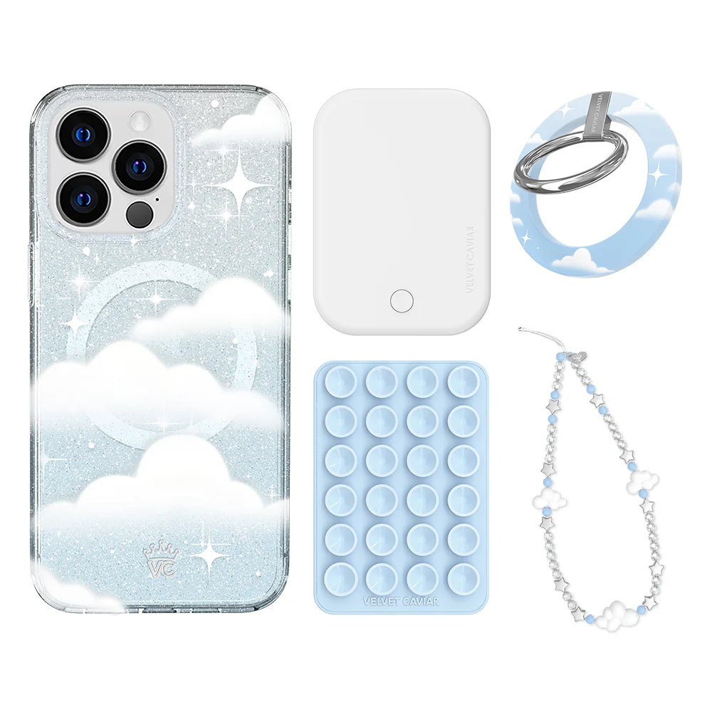 In The Clouds Stardust iPhone Bundle Set - Grip - Image 7
