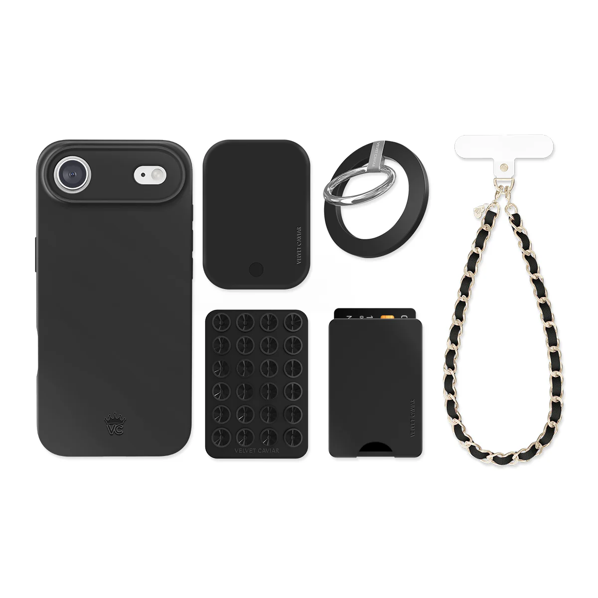 Just Black iPhone Bundle Set