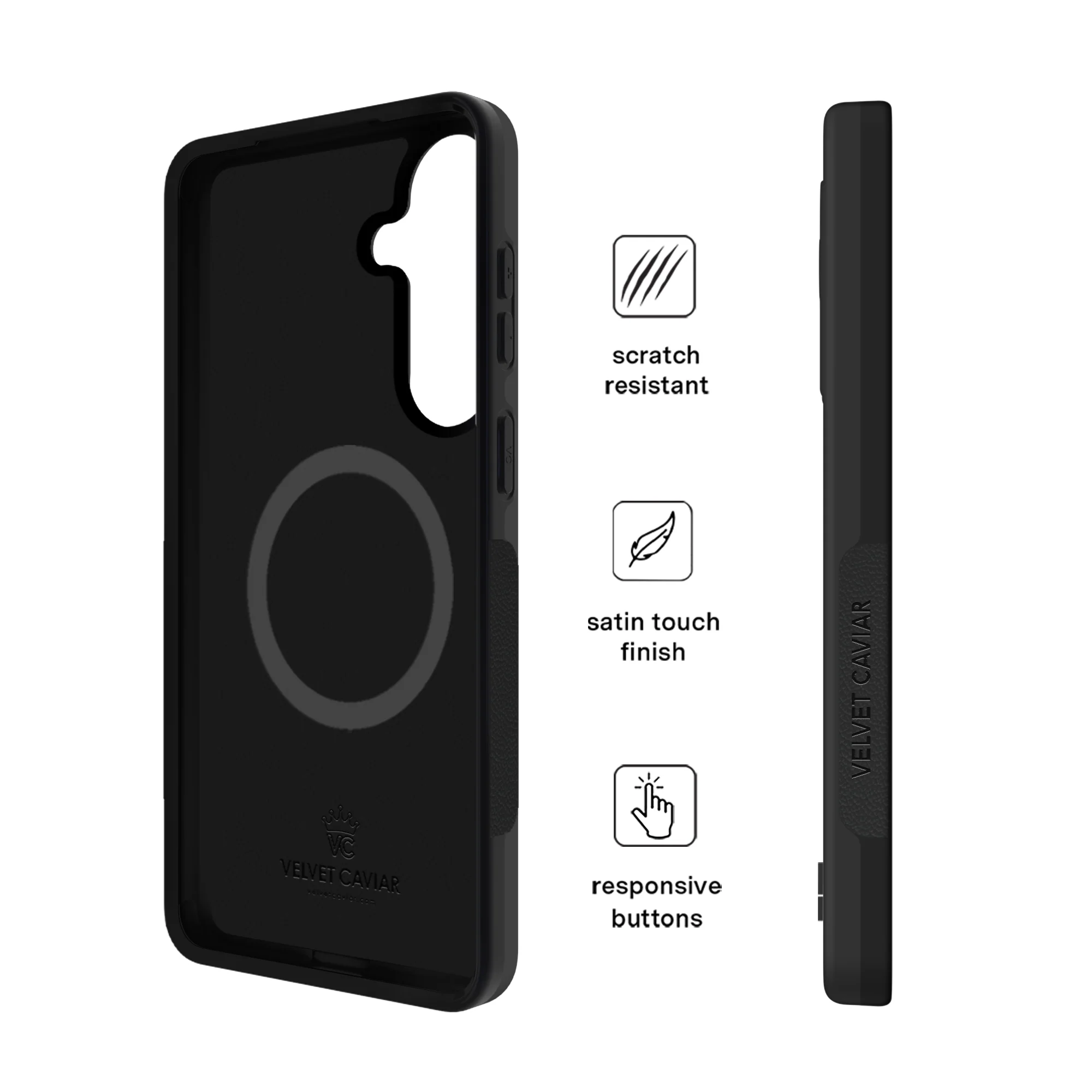 Just Black Samsung Case - Image 66