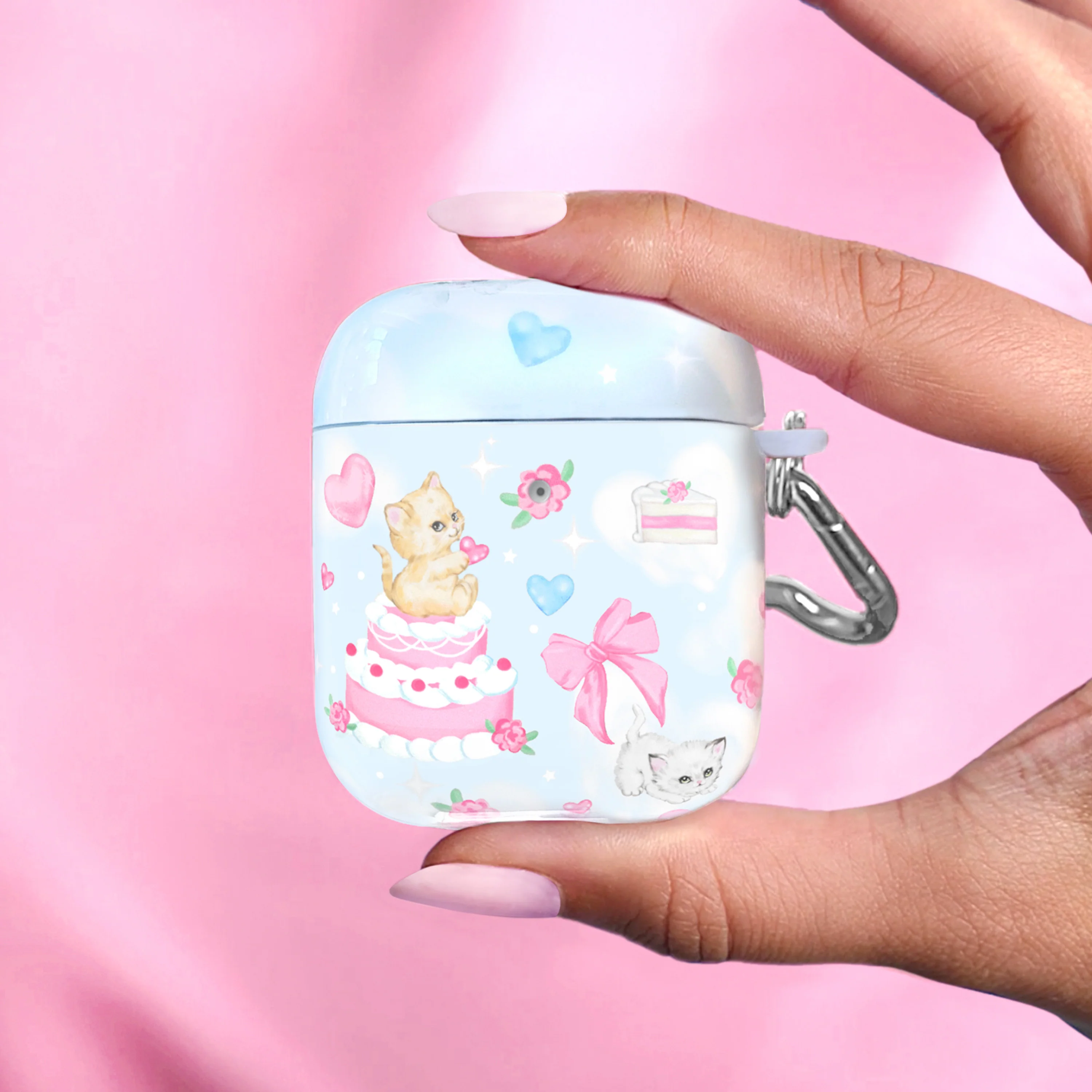 Kitten Kisses AirPod Case - Image 2