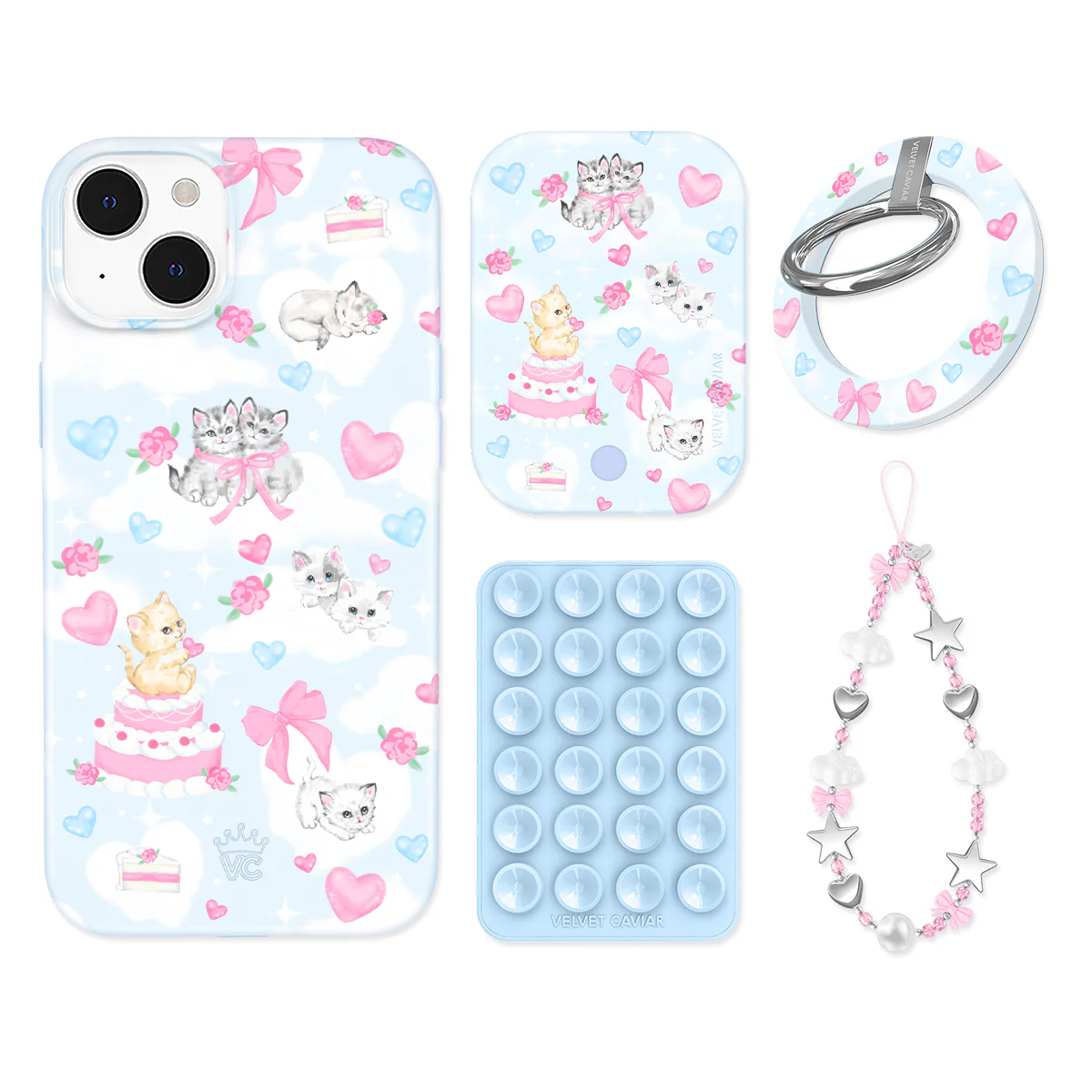 Kitten Kisses iPhone Bundle Set - Grip - Image 9