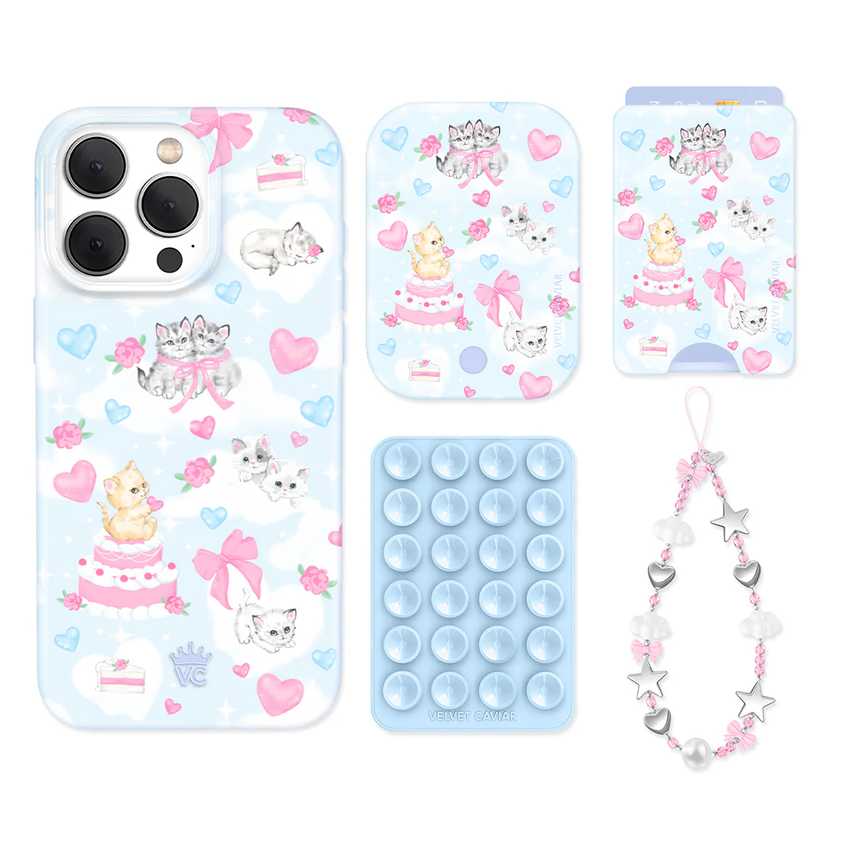 Kitten Kisses iPhone Bundle Set - Wallet - Image 6