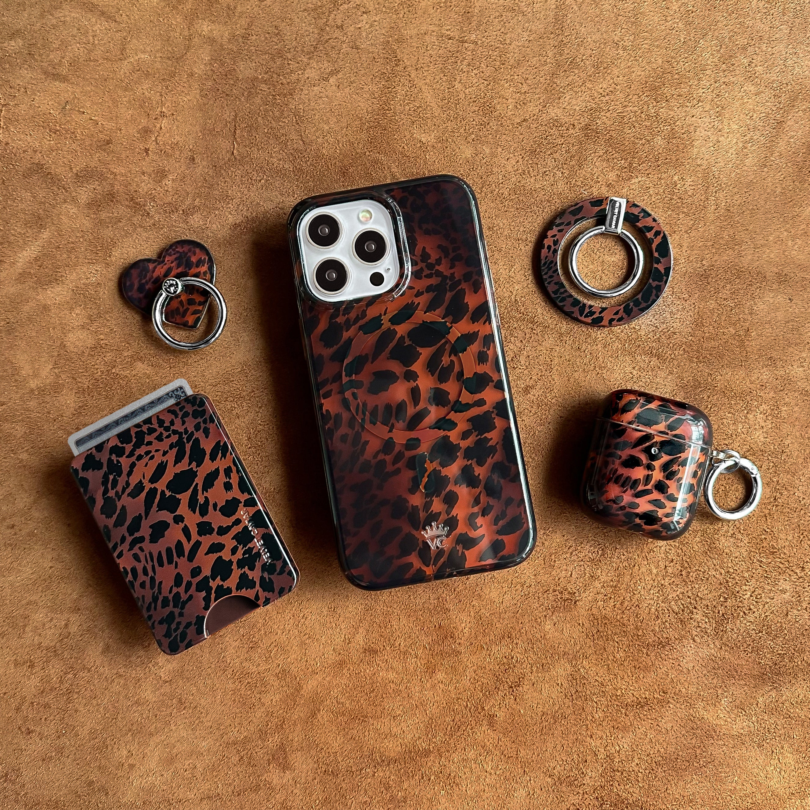 Leopard Tort AirPod Case - Image 12