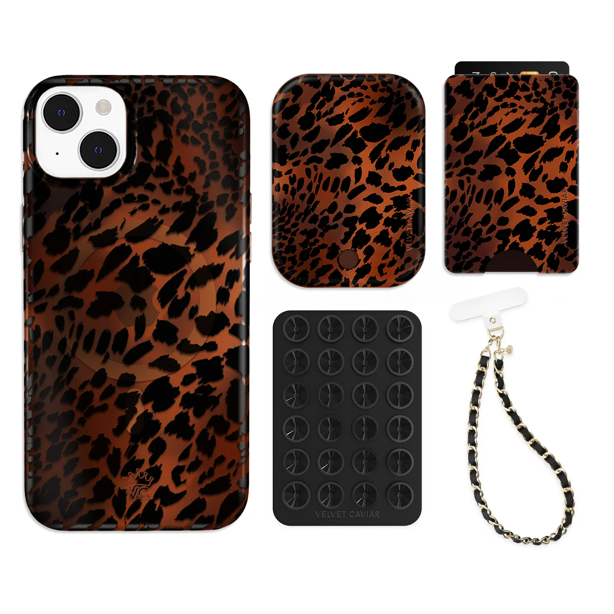 Leopard Tort iPhone Bundle Set - Wallet - Image 10