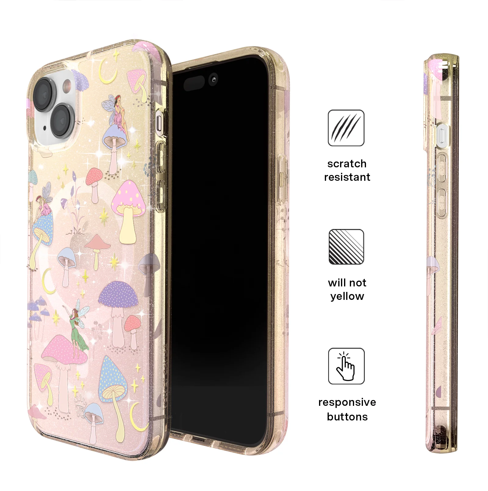 Enchanted Mushrooms iPhone Case - Image 60