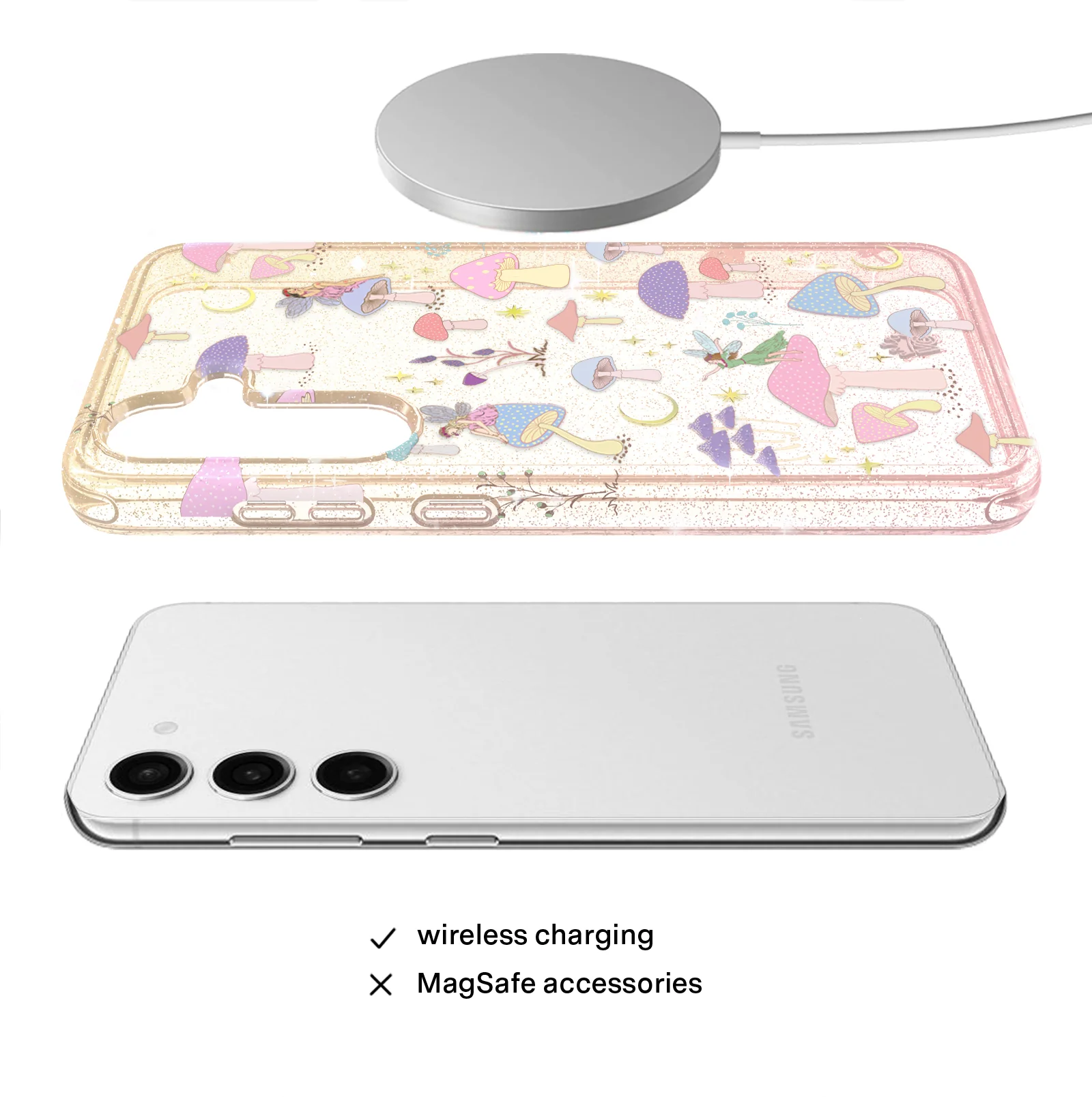 Enchanted Mushrooms Samsung Case - Image 7