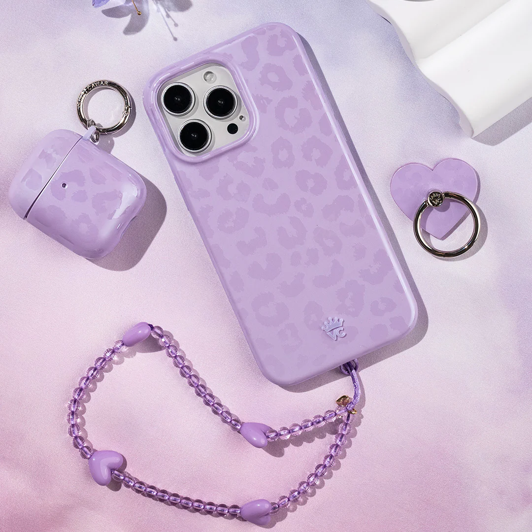 Lilac Leopard AirPod Case - Image 12