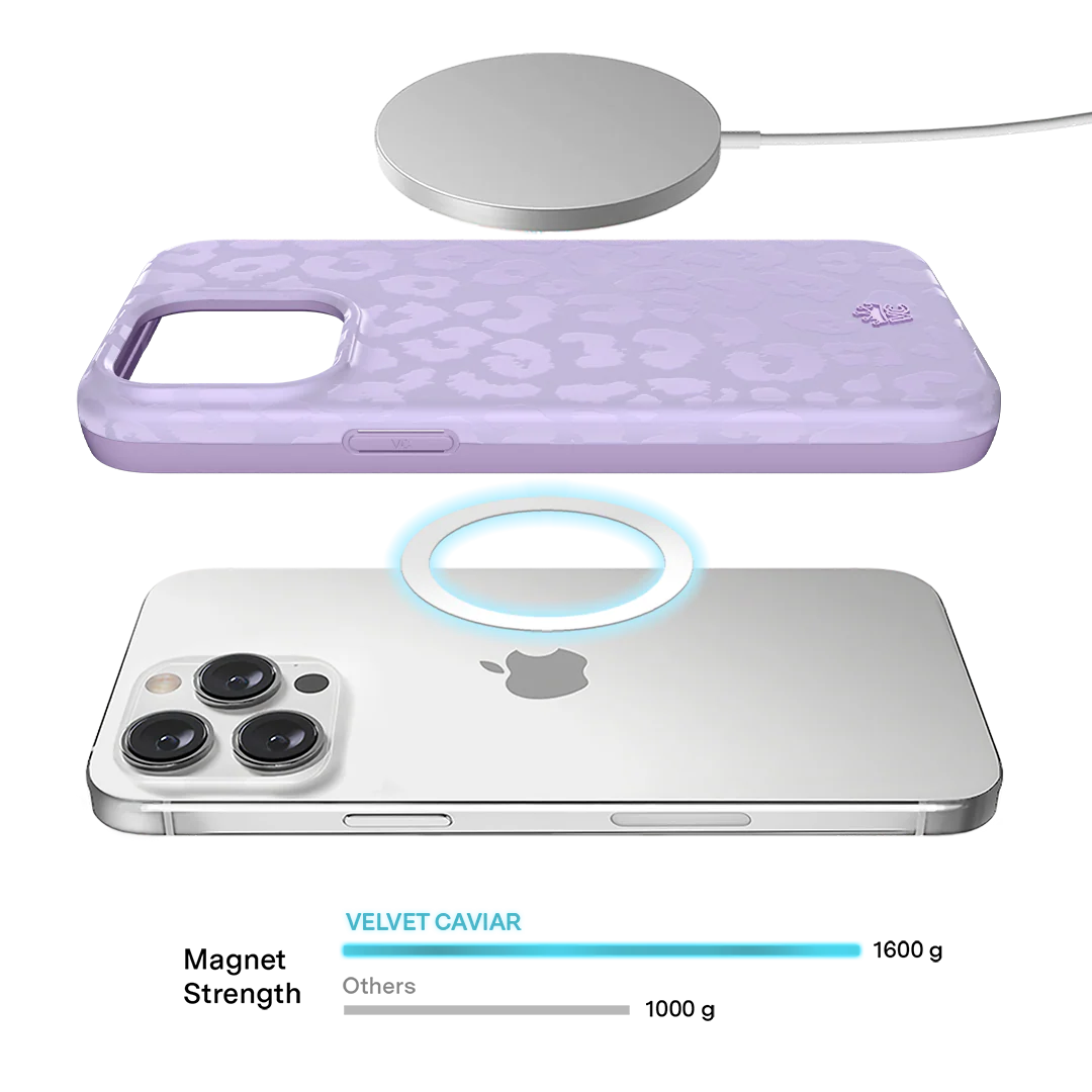 Lilac Leopard iPhone Case - Image 10