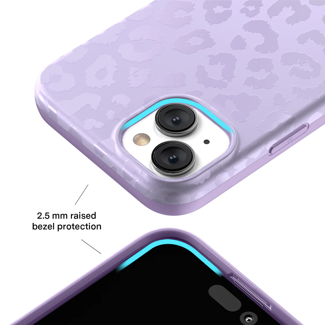 Lilac Leopard iPhone Case - Image 15