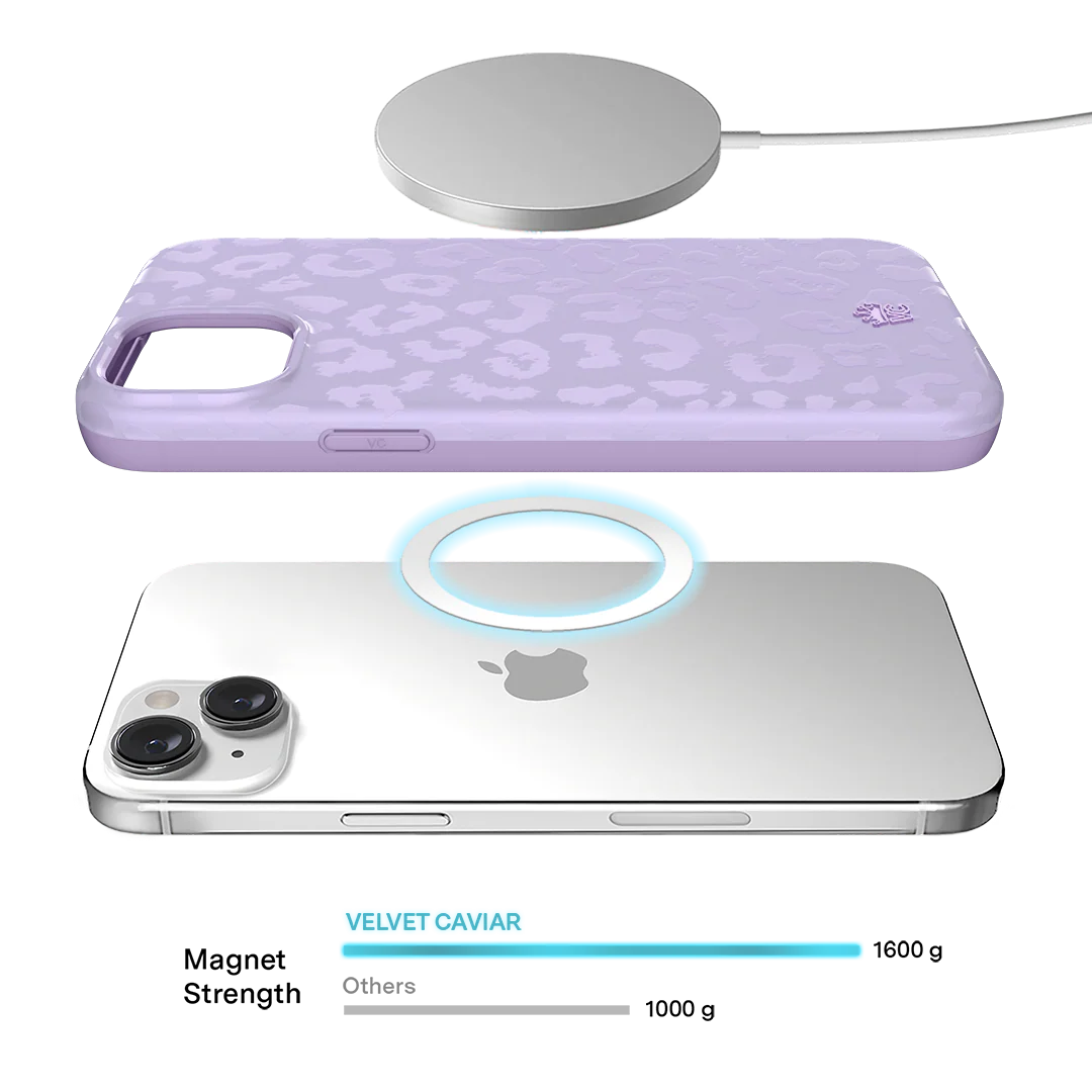 Lilac Leopard iPhone Case - Image 16