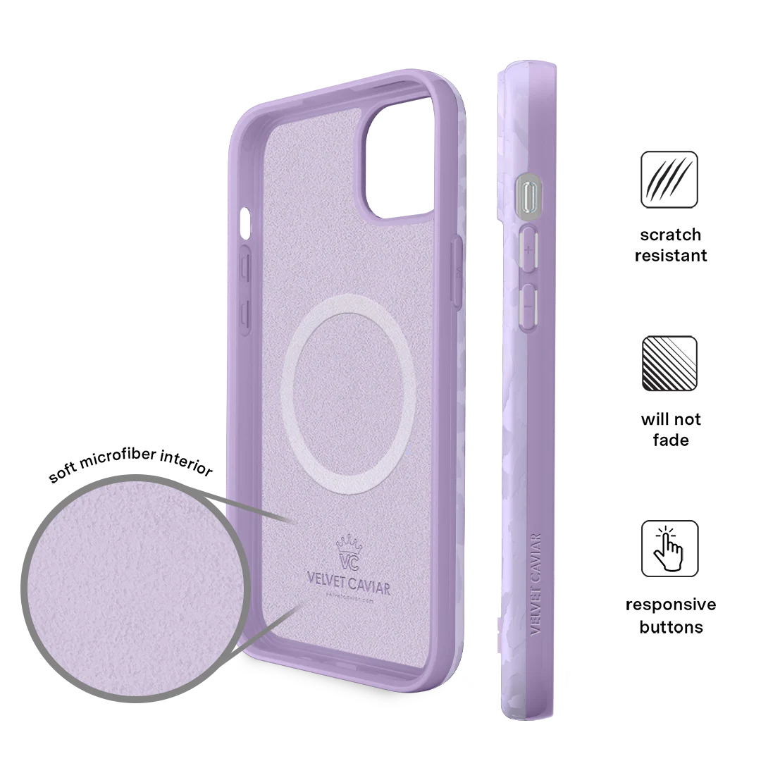 Lilac Leopard iPhone Case - Image 24