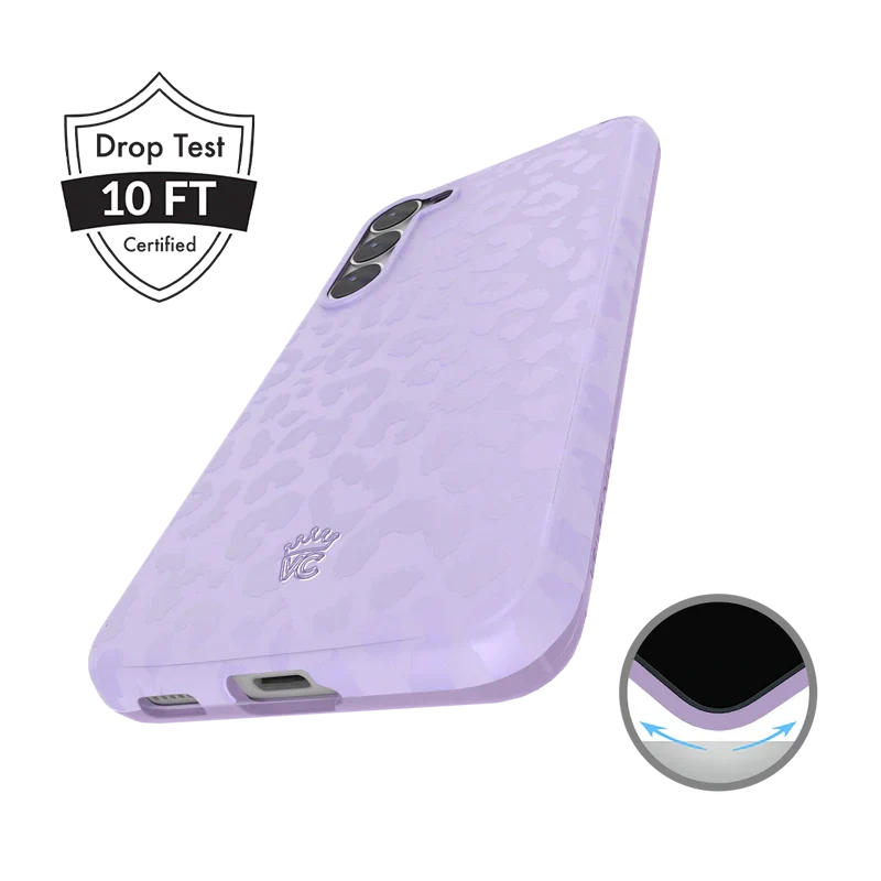 Lilac Leopard Samsung Case - Image 26