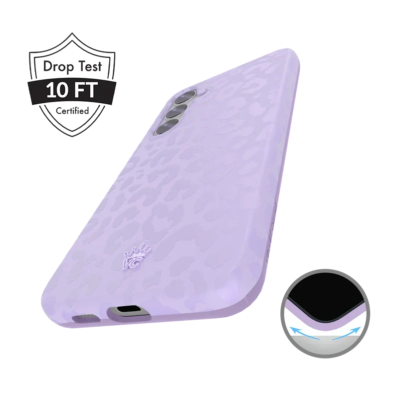 Lilac Leopard Samsung Case - Image 5