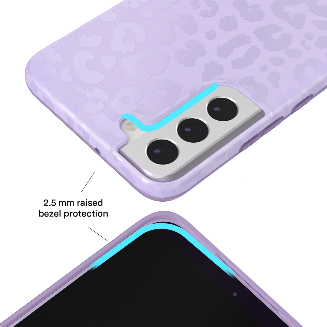 Lilac Leopard Samsung Case - Image 65