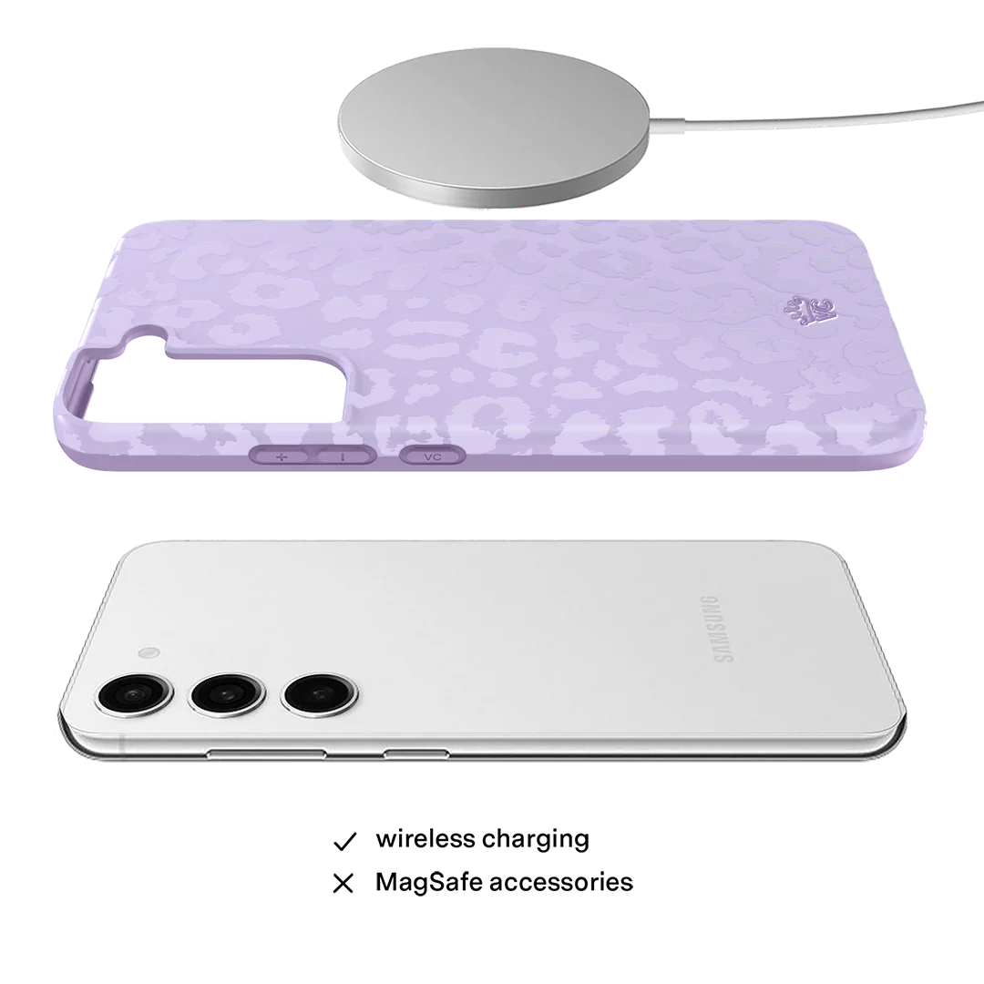 Lilac Leopard Samsung Case - Image 67