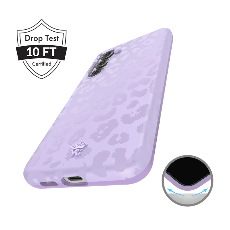 Lilac Leopard Samsung Case - Image 72