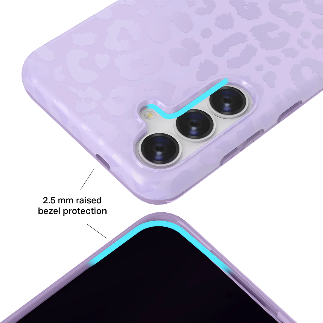 Lilac Leopard Samsung Case - Image 9
