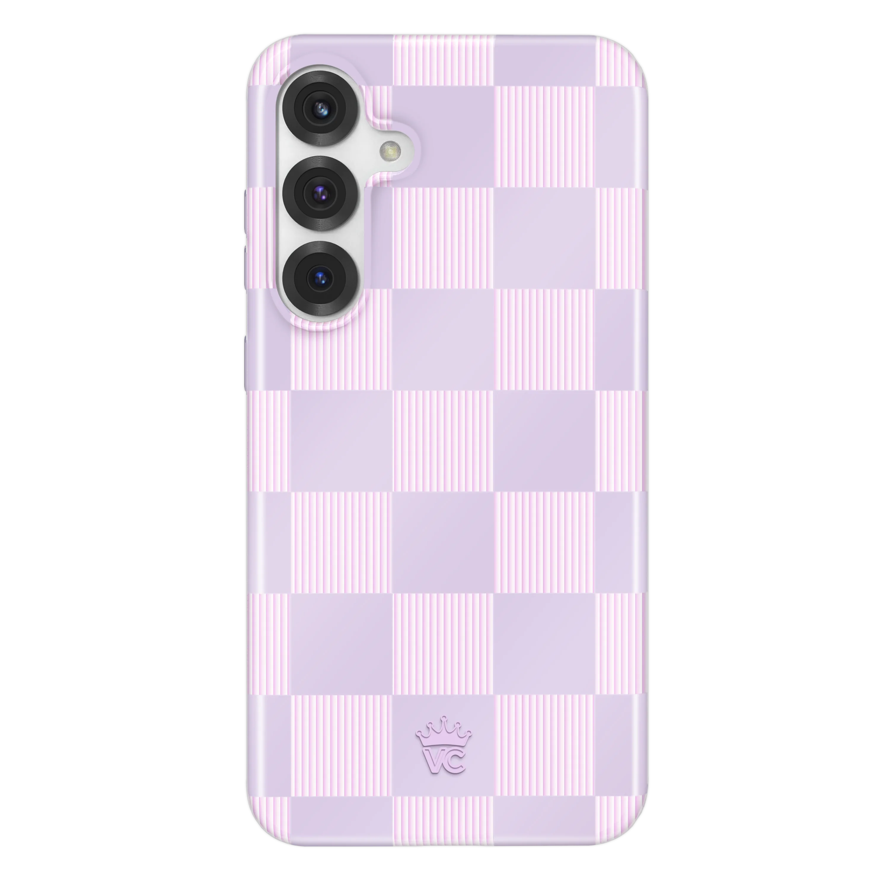 Lilac Vibe Checkered Samsung Case - Image 52