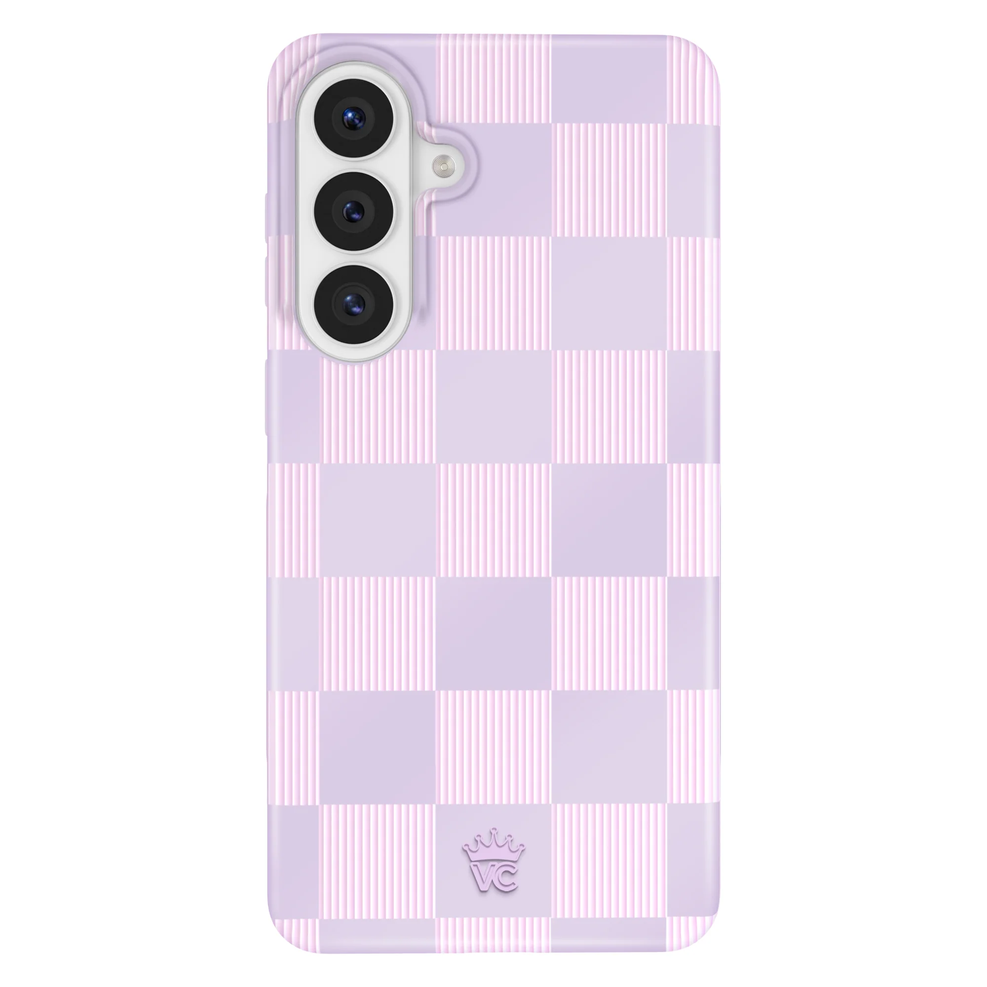 Lilac Vibe Checkered Samsung Case - Image 81