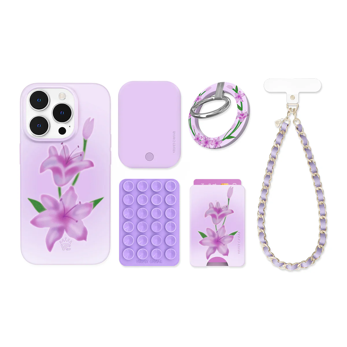 Love Spell Lily Floral iPhone Bundle Set - Image 11