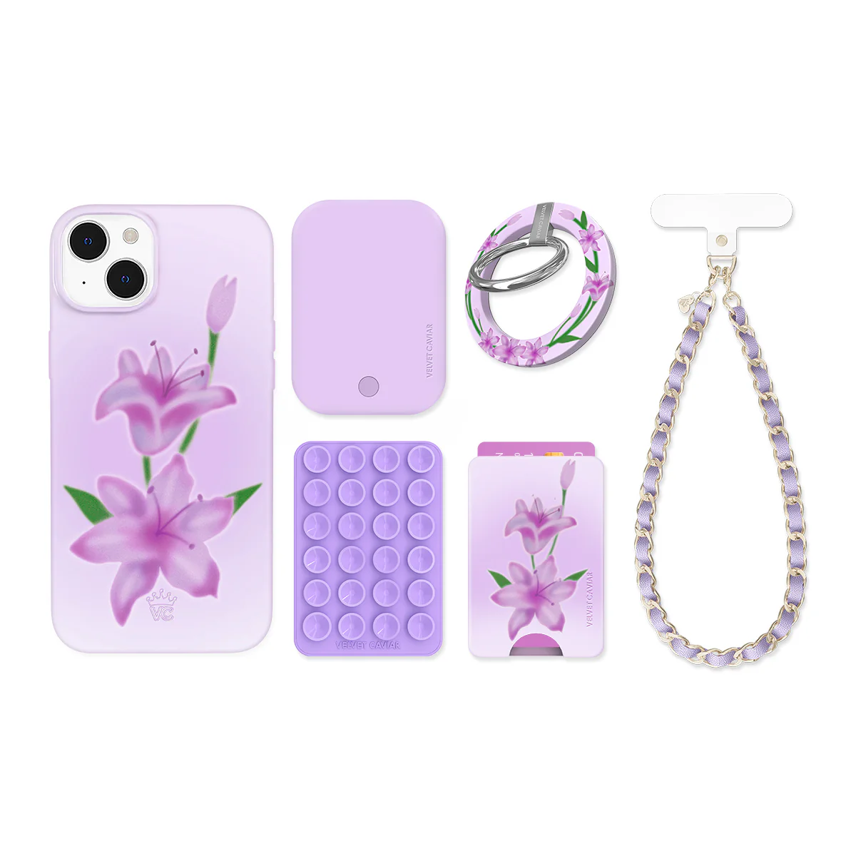 Love Spell Lily Floral iPhone Bundle Set - Image 12