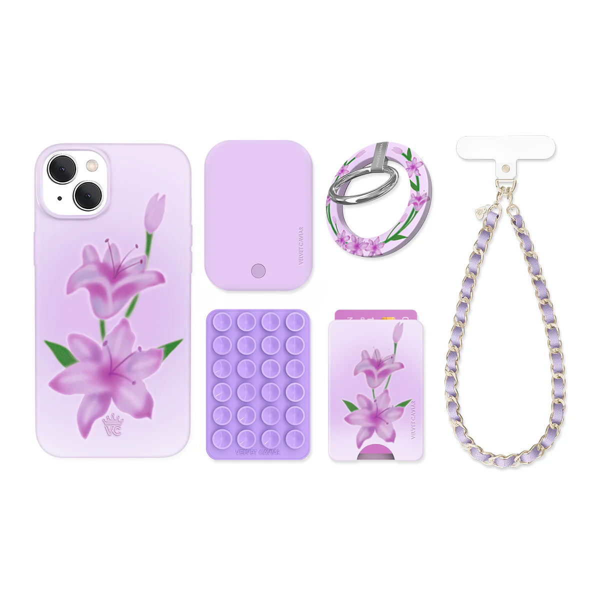 Love Spell Lily Floral iPhone Bundle Set - Image 5