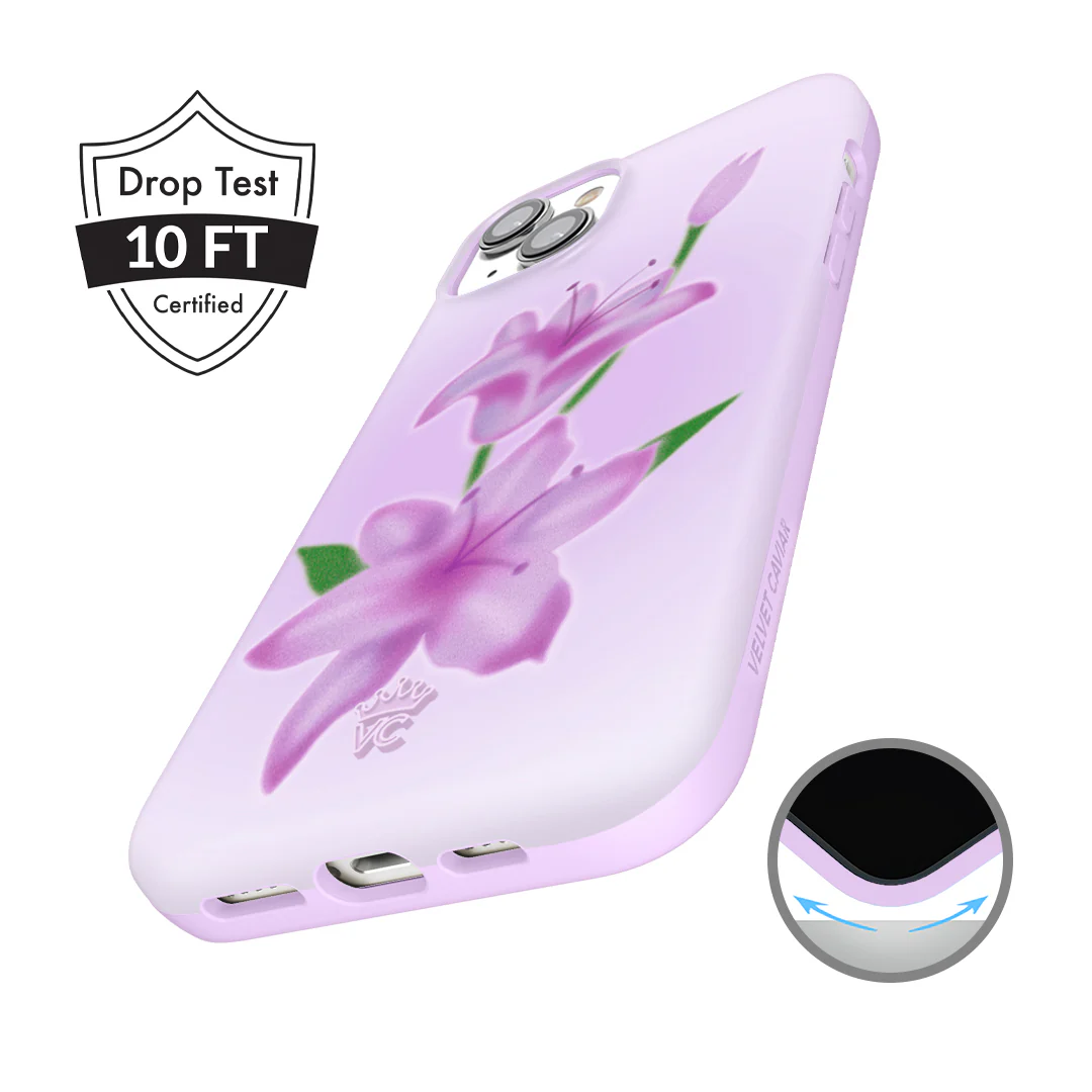Love Spell Lily Floral iPhone Case - Image 24