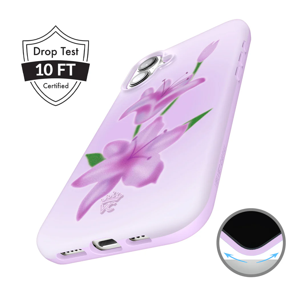 Love Spell Lily Floral iPhone Case - Image 4