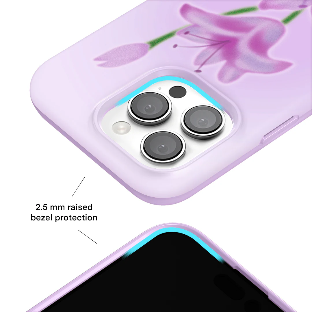 Love Spell Lily Floral iPhone Case - Image 7