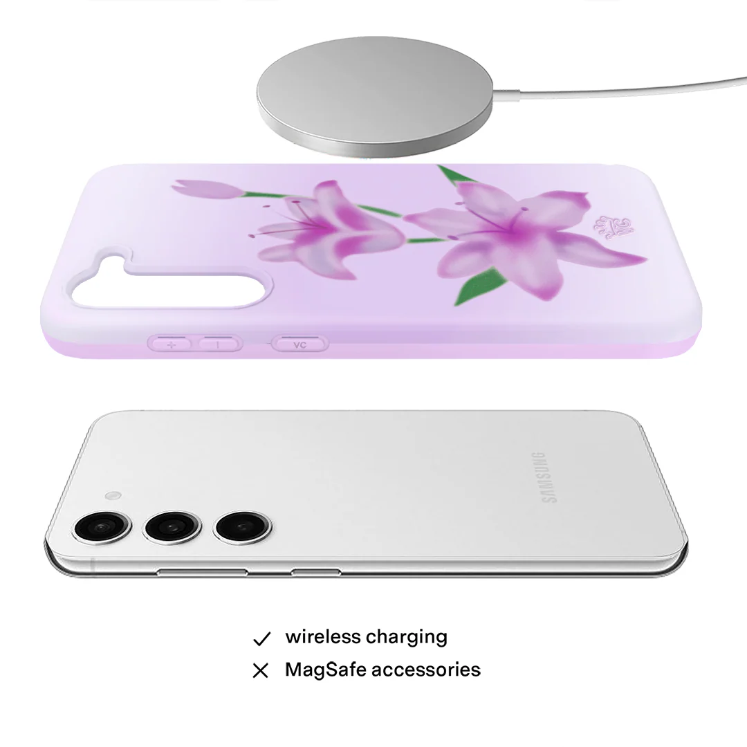 Love Spell Lily Floral Samsung Case - Image 38