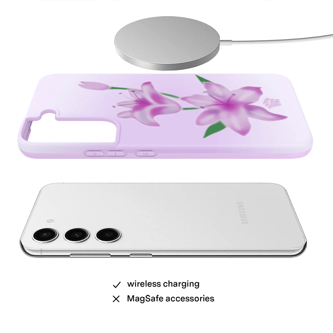 Love Spell Lily Floral Samsung Case - Image 48