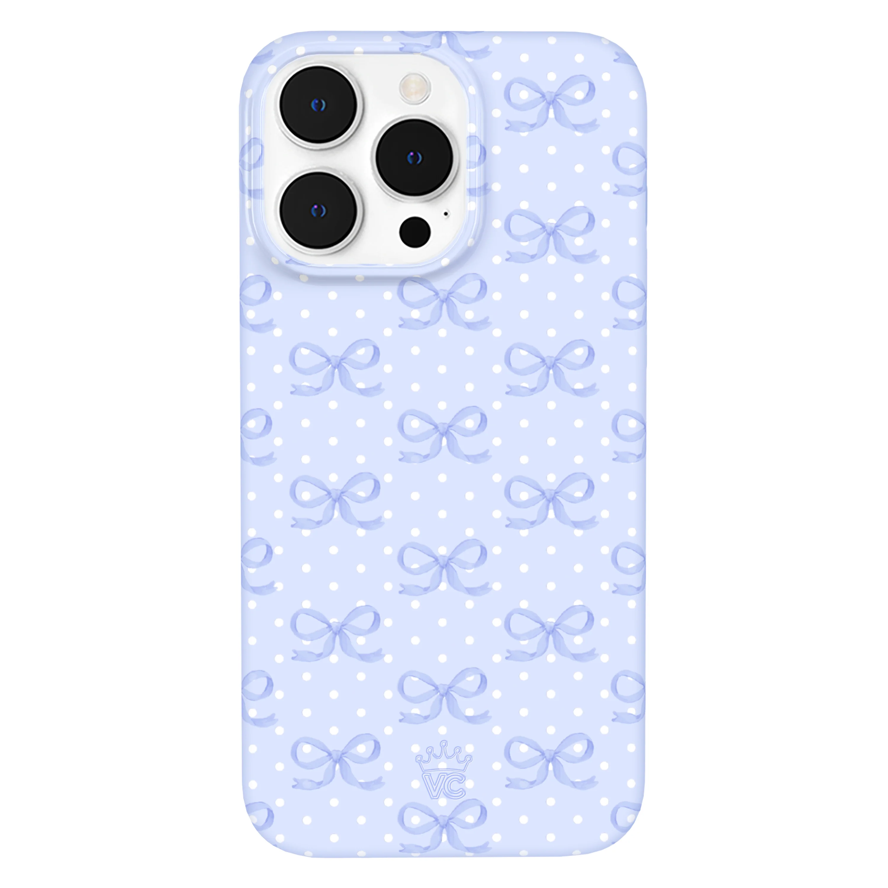 Lovely Blue Bows iPhone Case - Image 46