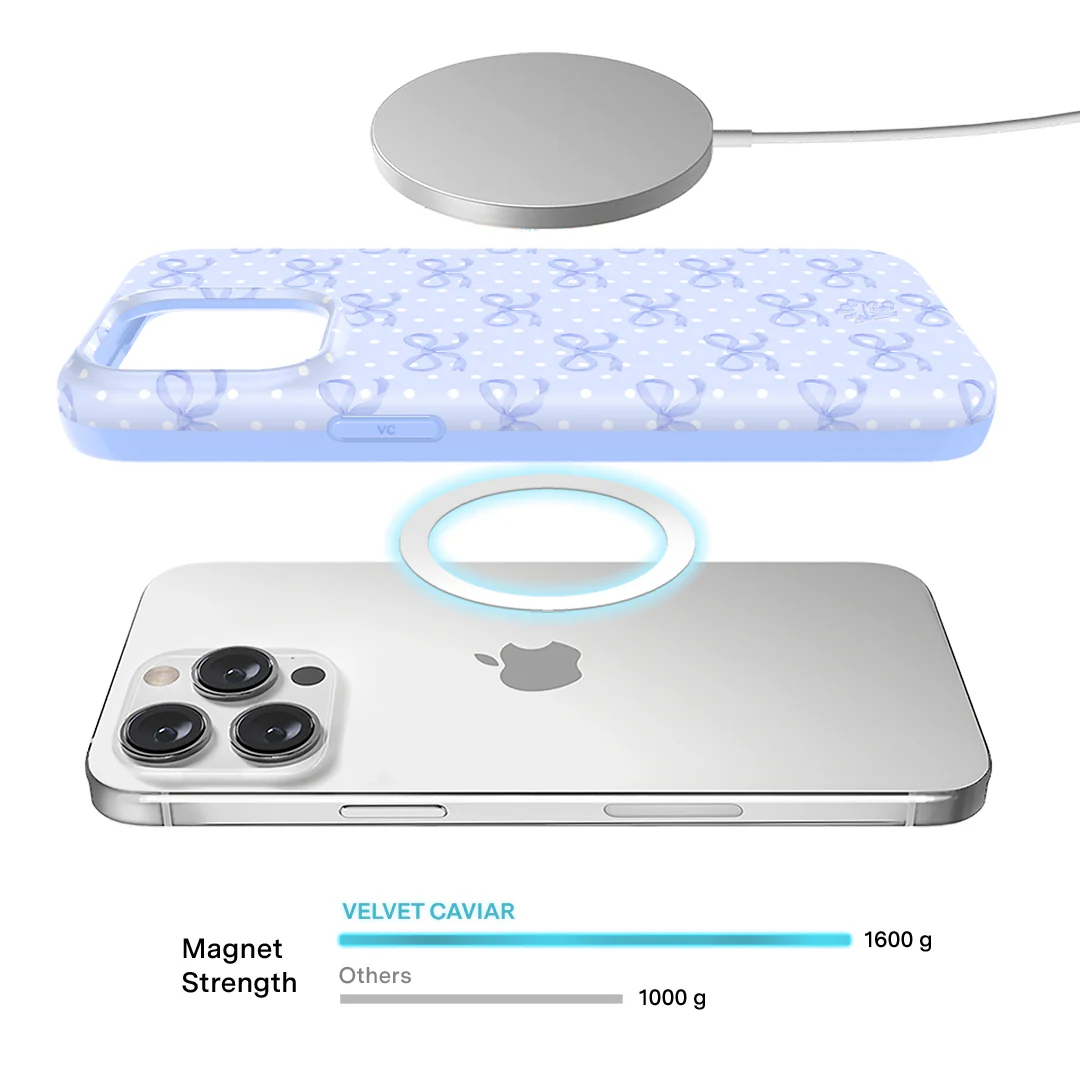 Lovely Blue Bows iPhone Case - Image 68