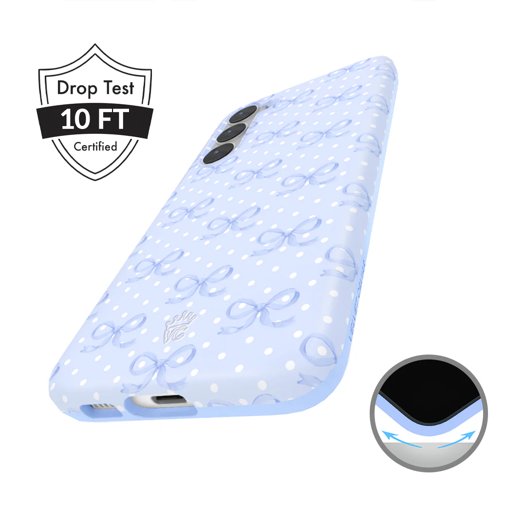 Lovely Blue Bows Samsung Case - Image 39