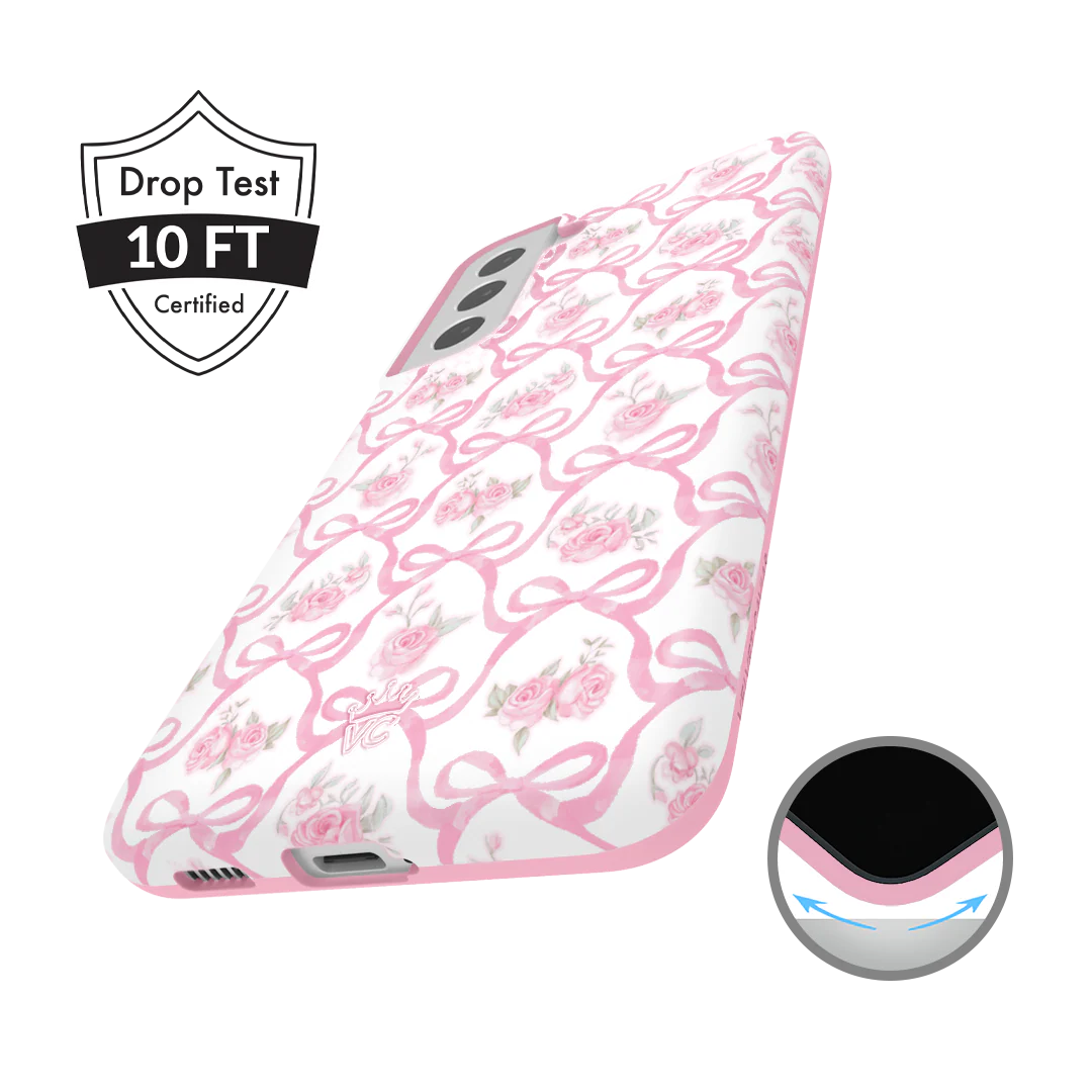 Lovely Pink Bows Samsung Case - Image 49