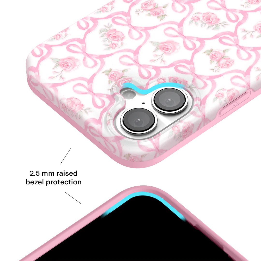 Lovely Pink Bows iPhone Case - Image 2