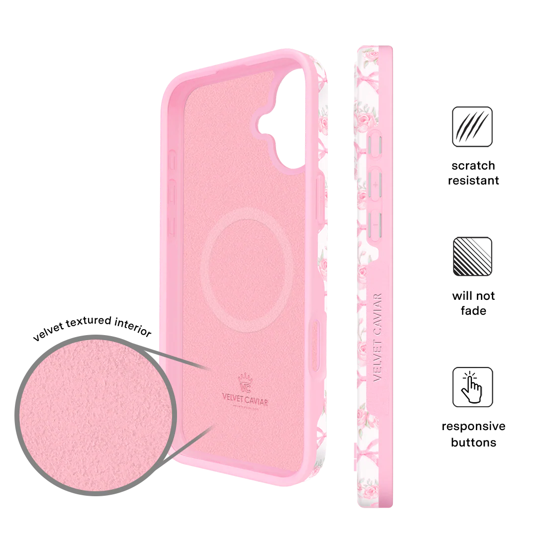 Lovely Pink Bows iPhone Case - Image 20