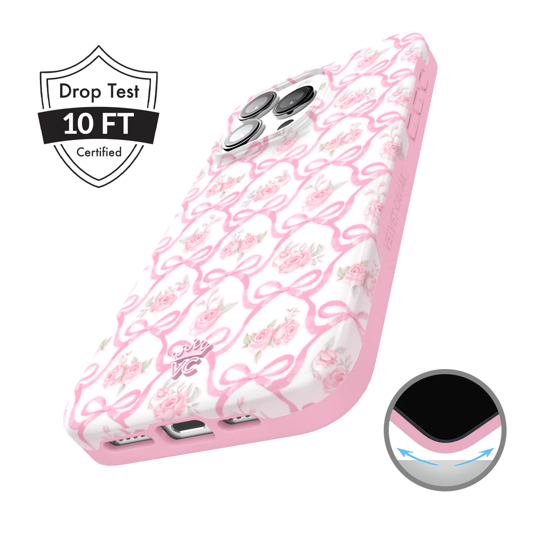 Lovely Pink Bows iPhone Case - Image 29