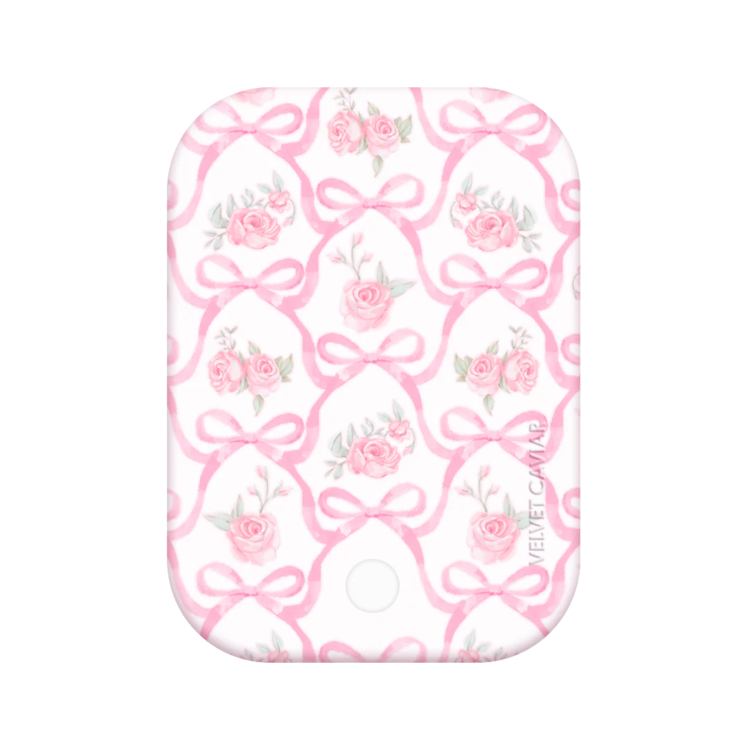 Lovely Pink Bows MagSafe Battery Power Pack
