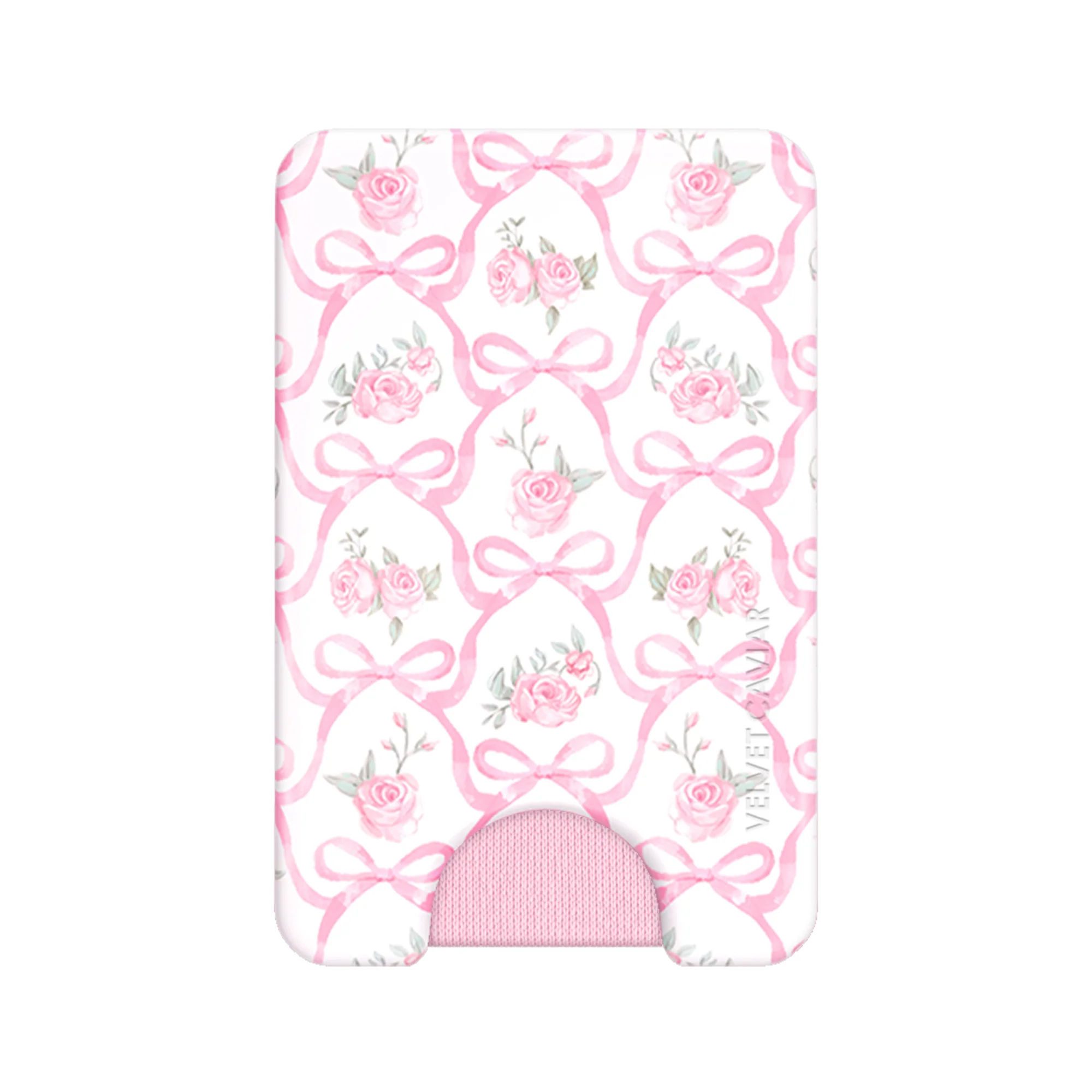 Lovely Pink Bows MagSafe Wallet