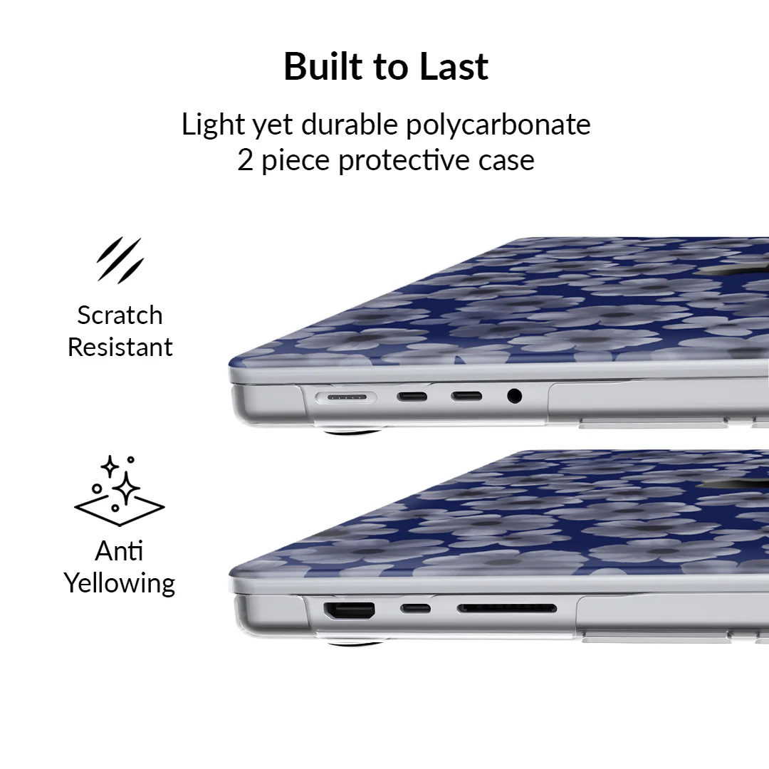 Midnight Blossom MacBook Case - Image 22