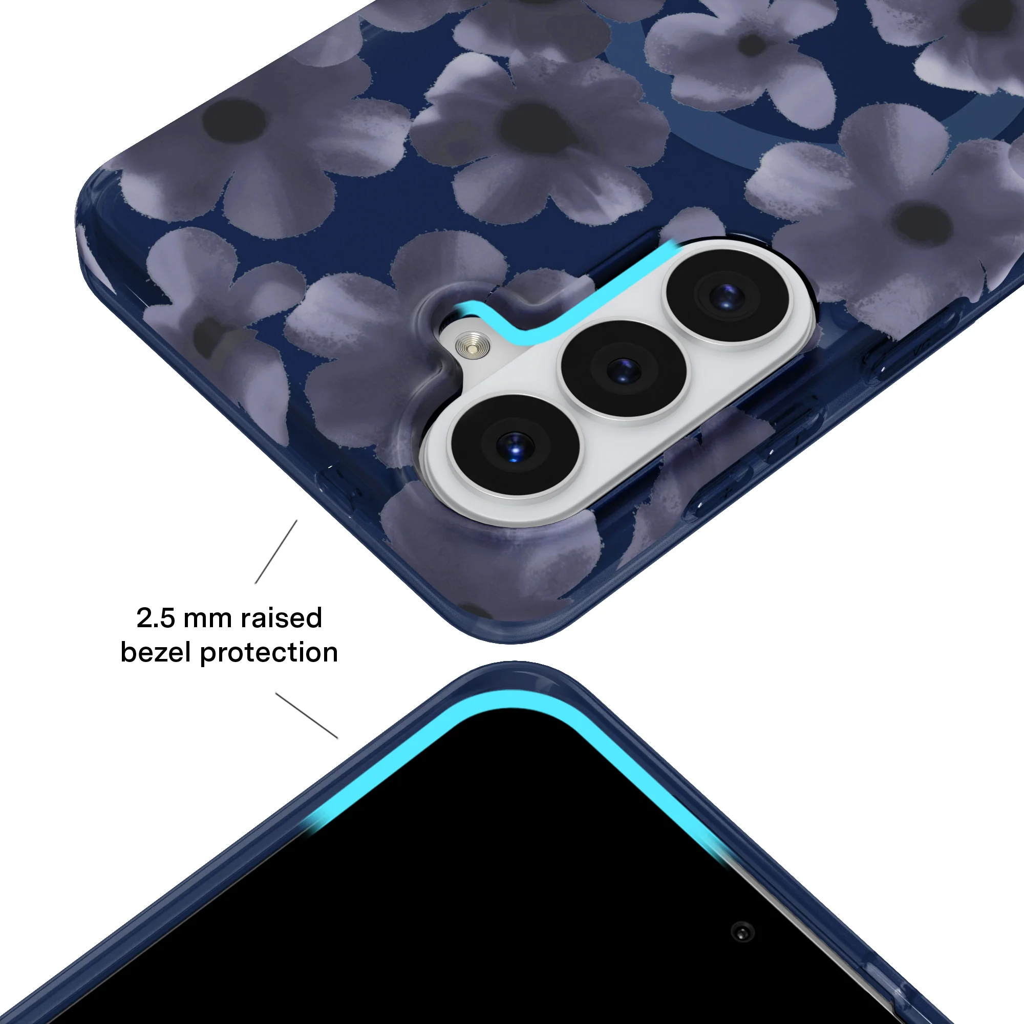 Midnight Blossom Samsung Case - Image 63