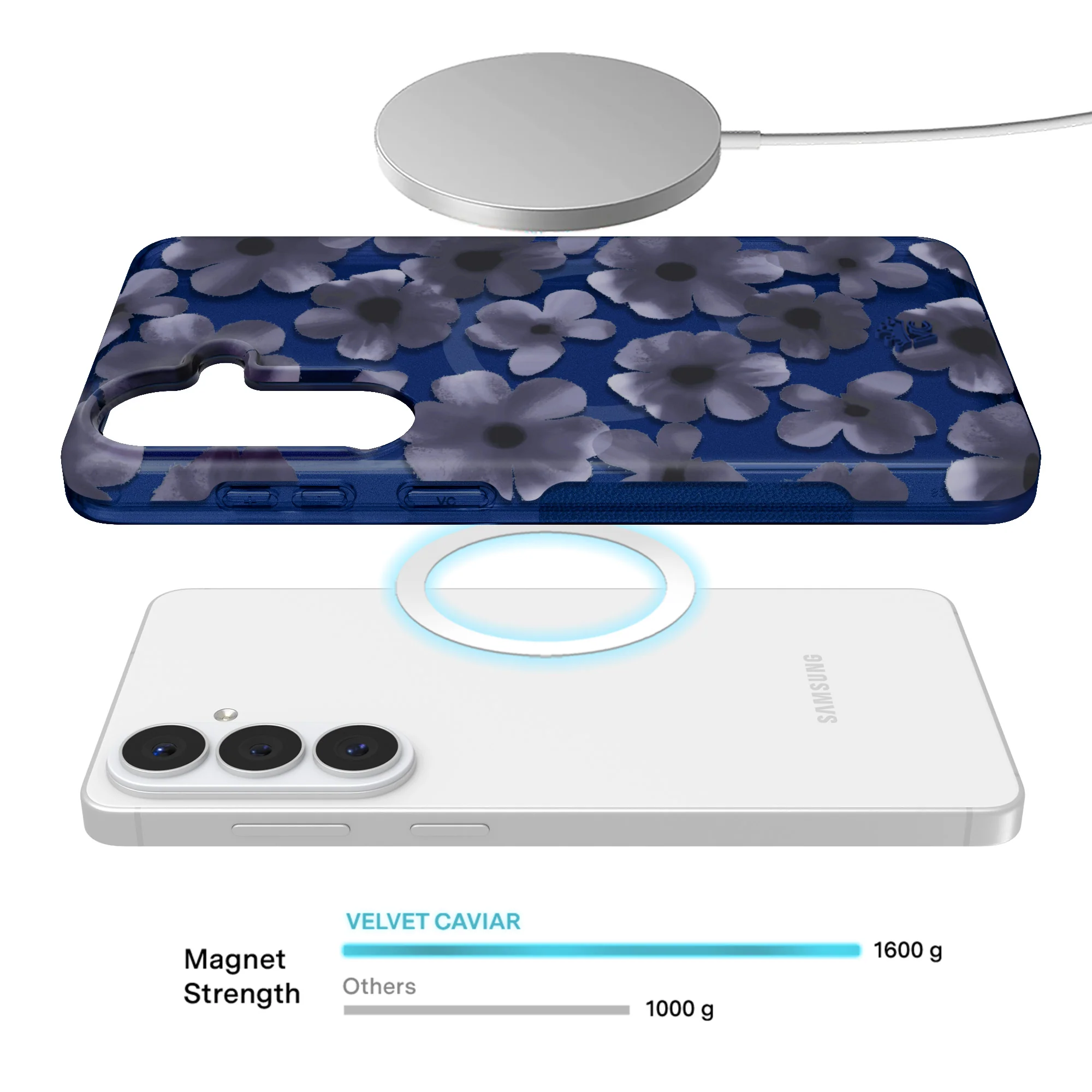 Midnight Blossom Samsung Case - Image 64