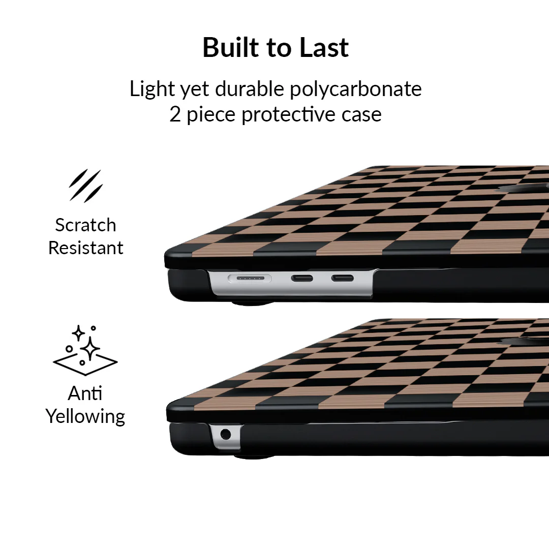 Mocha Vibe Check MacBook Case - Image 10