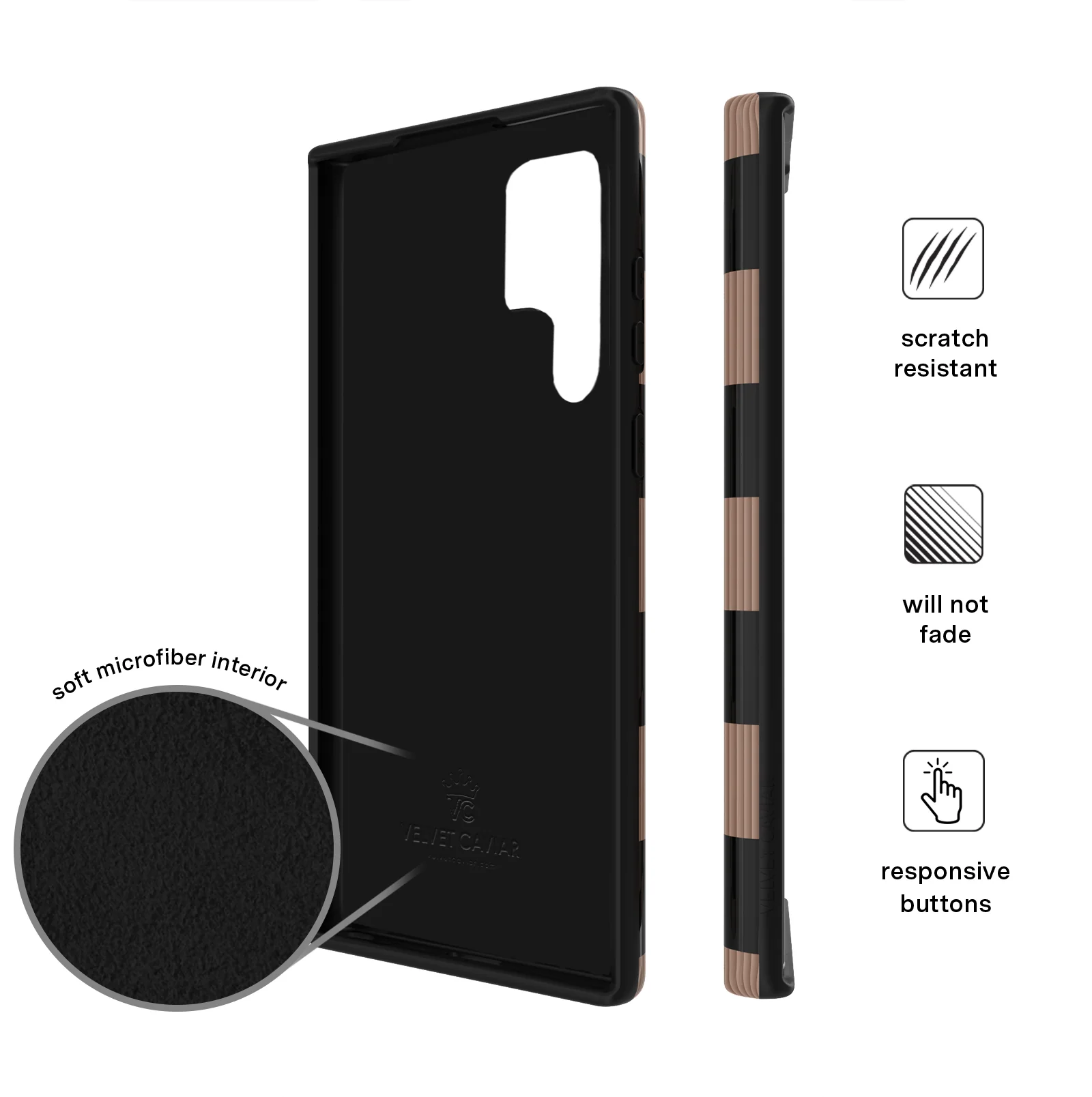 Mocha Vibe Checkered Samsung Case - Image 37