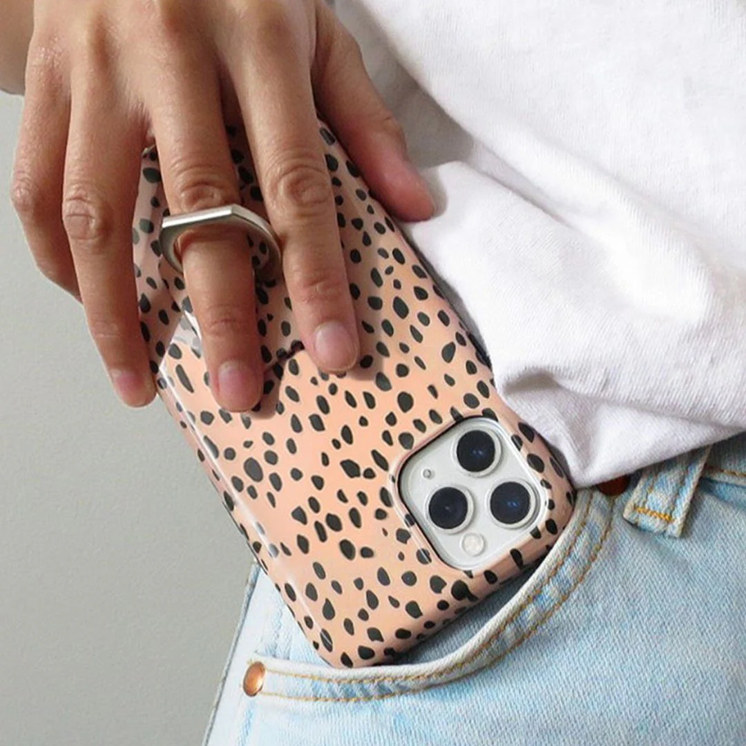 Spotted Nude Cheetah iPhone Case - Image 115